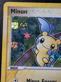 Minun 67/101 EX Hidden Legends Pokemon Card Reverse Holo Foil Rare Near Mint - Image 3
