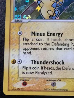 Minun 67/101 EX Hidden Legends Pokemon Card Reverse Holo Foil Rare Near Mint - Image 5