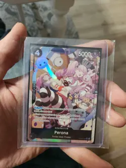 Perona OP06-086 SR Alt Art One Piece Card Game ENGLISH NM - Image 1