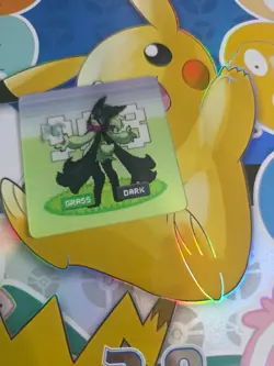 Pokemon 3D Lenticular card Meowscarada - Image 1