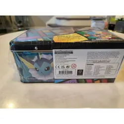 Pokemon Cards Eevee Treasure Chest Eeveelution Collectible Lunchbox Tin 5 Packs - Image 4