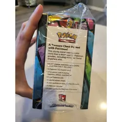 Pokemon Cards Eevee Treasure Chest Eeveelution Collectible Lunchbox Tin 5 Packs - Image 5