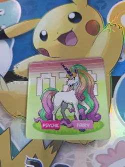Pokemon 3D Lenticular card Rapidash - Image 1