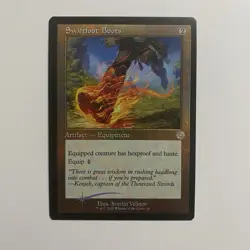 Swiftfoot Boots Retro Frame NM Foil BRR-58 Uncommon MTG - Image 1