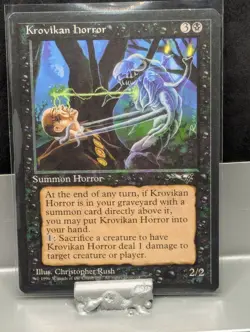 Krovikan Horror X1 LP Alliances Magic the Gathering - Image 1