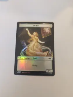 Spirit (0006) Treasure (0015) Token *FOIL* Duskmourn: House of Horror NM MTG - Image 1