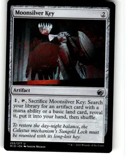 Moonsilver Key Innistrad: Midnight Hunt Regular MTG - Image 1