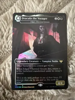 Dracula the Voyager - Edgar, Charmed Groom Innistrad: Crimson Vow Foil - Image 1