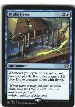 DRAKE HAVEN Commander 2020 #110 C20(NM+)(MTG) - Image 1