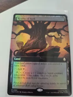 Realm of Koh Extended FOIL MTG Avatar: TLA Nm/M *ON HAND* - Image 1