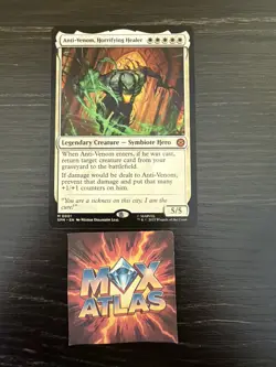 MTG - Anti-Venom, Horrifying Healer - Marvel's Spider-Man (SPM) - Near Mint - Image 1