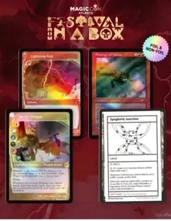 MTG Festival in a Box 2025: Atlanta Promo Pack SEALED (MINT Ur-Dragon) - Image 3