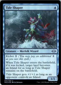 MTG - Tide Shaper-Modern Horizons 2 FOIL - Image 1