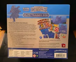 New Pokemon TCG Sword & Shield - Battle Styles - Elite Trainer Box ETB BLUE - Image 3