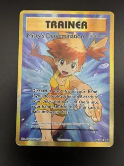 Misty's Determination (Full Art) 108/108 Pokemon Evolutions Holo 2016 - Image 3