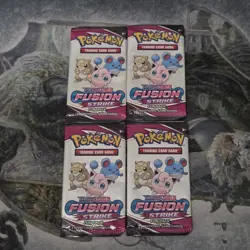 Pokemon TCG Fusion Strike | Fun Packs Lot • 4 - Image 1