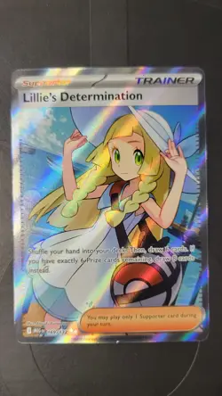 Pokemon Mega Evolution Lillie's Determination UR #169/132 - Image 1