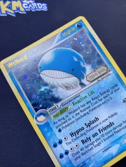 Pokemon TCG Wailord Legend Maker 14/92 Reverse Holo LP. - Image 3
