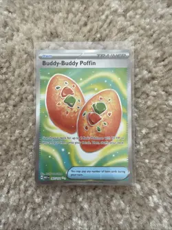 Buddy Buddy Poffin 167/132 Mega Evolutions Pokemon TCG NM/M - Image 1