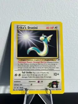 Pokemon TCG | Gym Heroes | Erika's Dratini | 42/132 | LP - Image 1