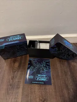 *NO PACKS/PROMO Pokemon TCG - Phantasmal Flames ETB Elite Trainer Box+ ~300 BULK - Image 1