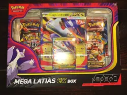 🎄🎁Pokemon TCG: Mega Evolution : Mega Latias EX Box 4 Booster Packs Sealed 🎁🎄 - Image 2