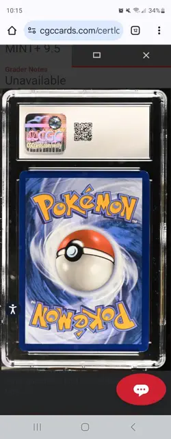 Pikachu 214 Black Star Promo CGC 9.5 Mint+ Pokemon - Image 2