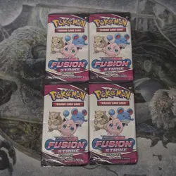 Pokemon TCG Fusion Strike | Fun Packs Lot • 4 - Image 1