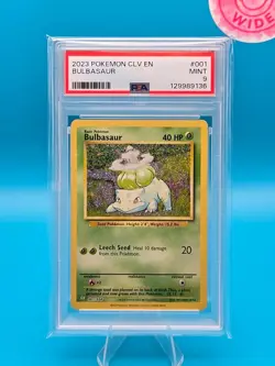 PSA 9 - 2023 POKEMON, CLASSIC VENUSAUR & LUGIA ex DECK 001 BULBASAUR - Image 1