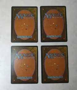 Magic The Gathering Fourth Edition FBB Set 17 Cards Portuguese 4th Black Border - Image 5