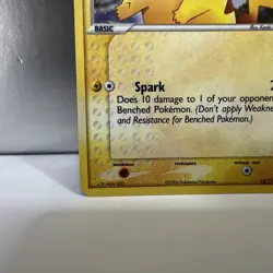 Pikachu 13/17 Holo - POP Series 4 - 2006 Pokemon Card - Nm - Image 5