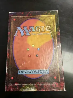Magic The Gathering Wizards of The Coast Deckmaster 1994 vintage BOX ONLY - Image 1