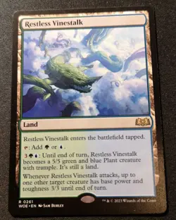 Restless Vinestalk - WOE - MTG - EN - NM - 0261 - Image 1