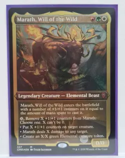 MTG - Marath, Will of the Wild - Mythic - Etched Foil - CMR 527 - NM+ - Image 1