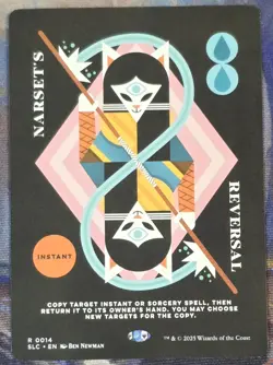 1x Narset's Reversal MTG Encyclopedia Of Magic Secret Lair NM - Image 1