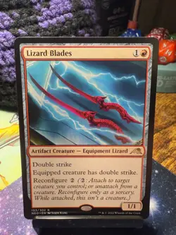 Lizard Blades: Kamigawa: Neon Dynasty (Non-Foil), #153 - Image 1