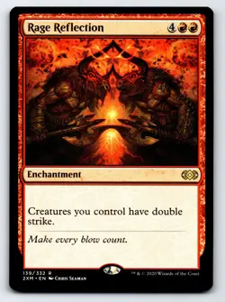 Rage Reflection R Double Masters # 139 NM Normal - Image 1