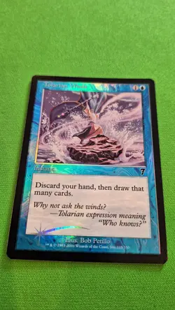 FOIL Tolarian Winds - Black Border 7th Edition - Near Mint NM - English - MTG - Image 3
