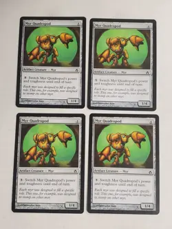MTG Playset 4x Myr Quadropod (Fifth Dawn/Artifact/C) - BGM - Image 1