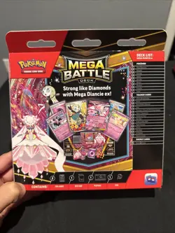 Pokemon TCG Mega Battle Deck Mega Diancie ex Factory Sealed Brand New Sealed - Image 2