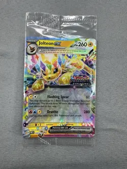 Pokemon TCG Prismatic Evolutions Jolteon EX 030/131 STAMPED Promo Surprise MINT - Image 1