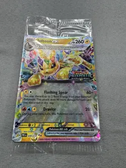 Pokemon TCG Prismatic Evolutions Jolteon EX 030/131 STAMPED Promo Surprise MINT - Image 2
