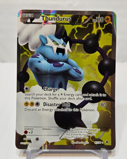 Thundurus 97/98 Ultra Rare Emerging Powers Pokemon 203 - Image 1