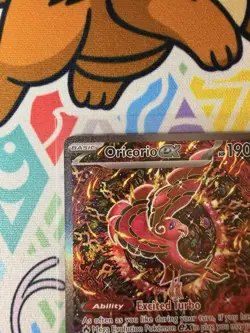 POKEMON PHANTASMAL FLAMES ORICORIO EX BLACK STAR PROMO 024 NEAR MINT - Image 3
