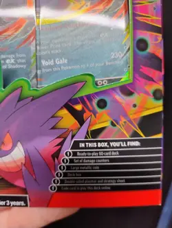 Mega Battle Deck - Mega Gengar ex - Factory Sealed - Haunter IR - Pokemon TCG - Image 2