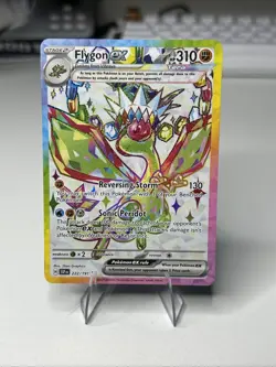Pokemon TCG Flygon EX 222/191 Ultra Rare, Surging Sparks, Mint Condition - Image 1