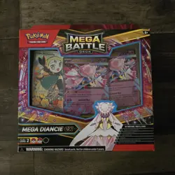 NEW Pokemon TCG Mega Battle Deck Mega Diancie EX Sealed Box 2025 Ready To Play! - Image 1
