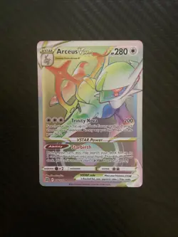 Arceus VSTAR (Secret) #176/172 Pokemon TCG SWSH09: Brilliant Stars NM - Image 1