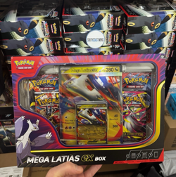 Pokemon TCG Mega Latias EX Box - Destined Rivals & Mega Evolutions Booster Packs - Image 1