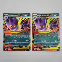 2x Mega Gengar Ex Phantasmal Flames 56/94 Pokemon TCG Mega Genga Ex Battle Deck - Image 1